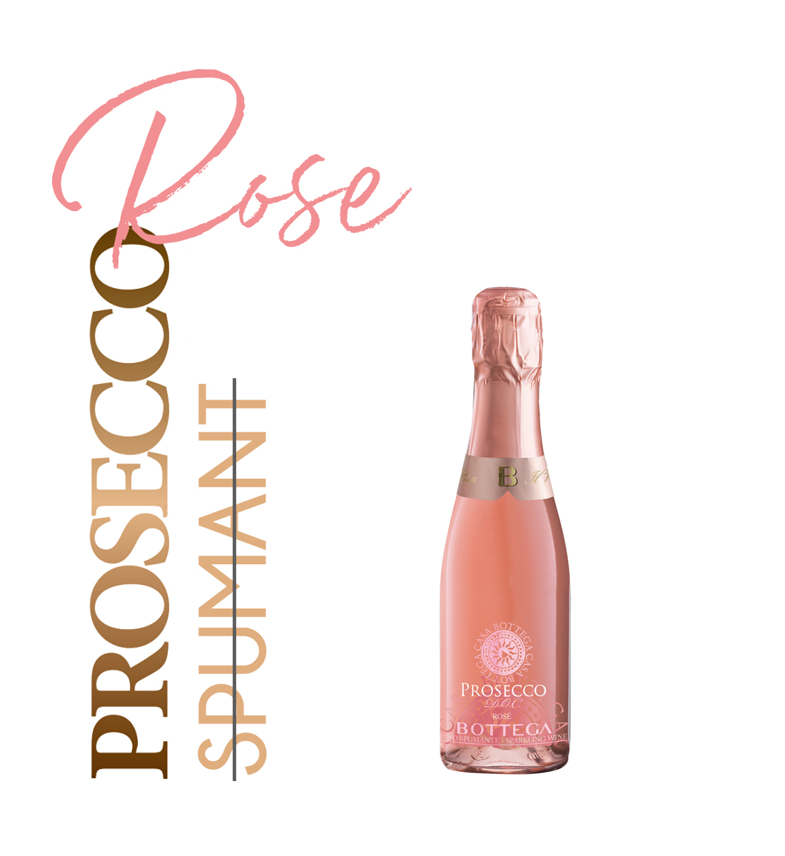 Casa Bottega Prosecco Rose DOC Brut 0.2L 0.2L